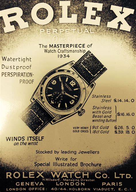 vintage Rolex adverts